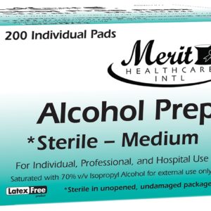 MeritAlcoholPrepPads