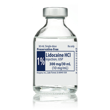LIDOCAINE 1%, 30ML, SDV LIDOCAINE HYDROCHLORIDE INJECTION, USP, SDV, 1%, 10MG/ML (300MG/30ML). NDC 0409427902 NON-RETURNABLE