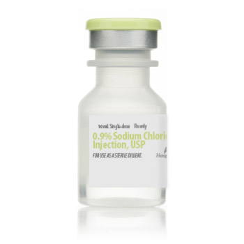 0.9% SODIUM CHLORIDE 10ML INJECTION, USP, SDV NDC 00409488810 NON-RETURNABLE