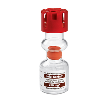 SOLU CORTEF (HYDROCORTISONE SODIUM SUCCINATE FOR INJ, USP) 250MG, 2ML NDC 00009001305 NON-RETURNABLE