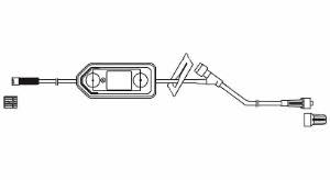 CODAN BC696 REGULARBORE EXTENSION SET W/ 0.2MICRON FILTER, FEMALE LUER-LOCK, SLIDE CLAMP, Y-INJECTION SITE, FLOWSTOP CAP, 18"