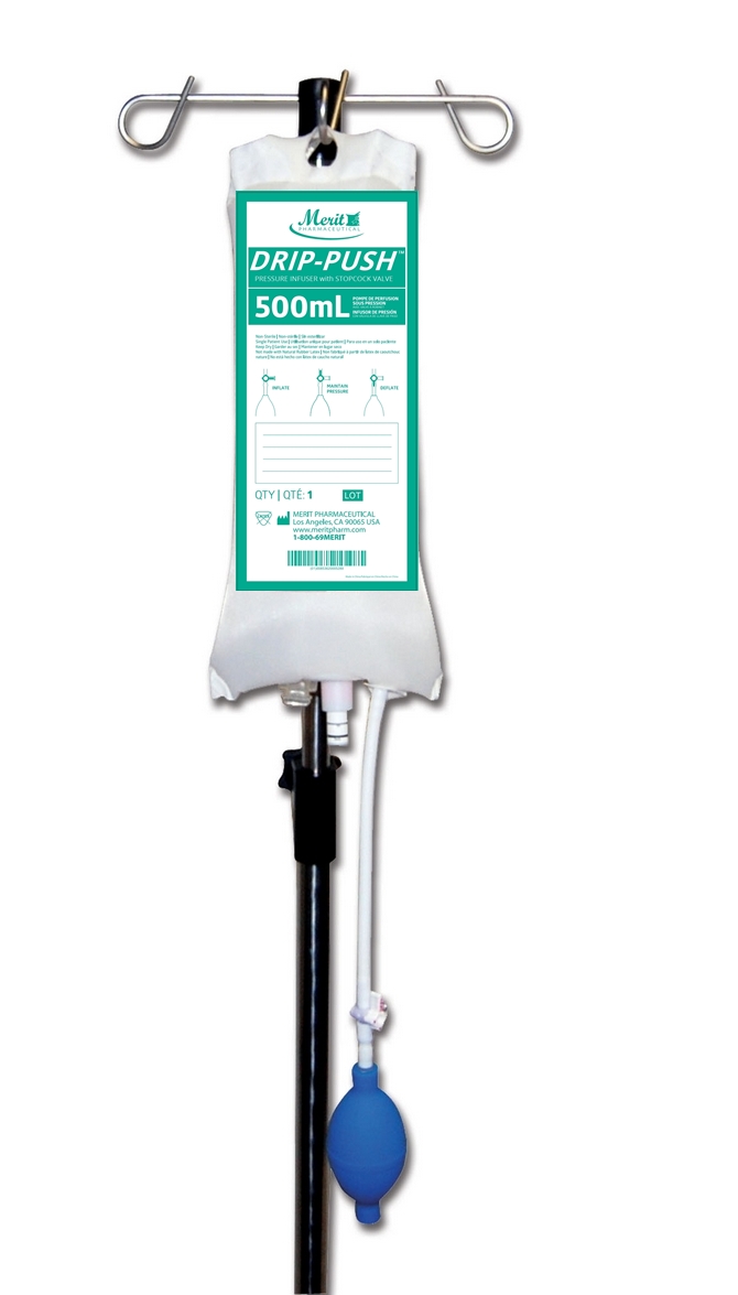 MEDIGRATIVE DRIP-PUSH WITH STOPCOCK VALVE, 1000ML MH0002