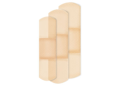 SHEER ADHESIVE STRIPS 1 X 3, 100 BX 1290033