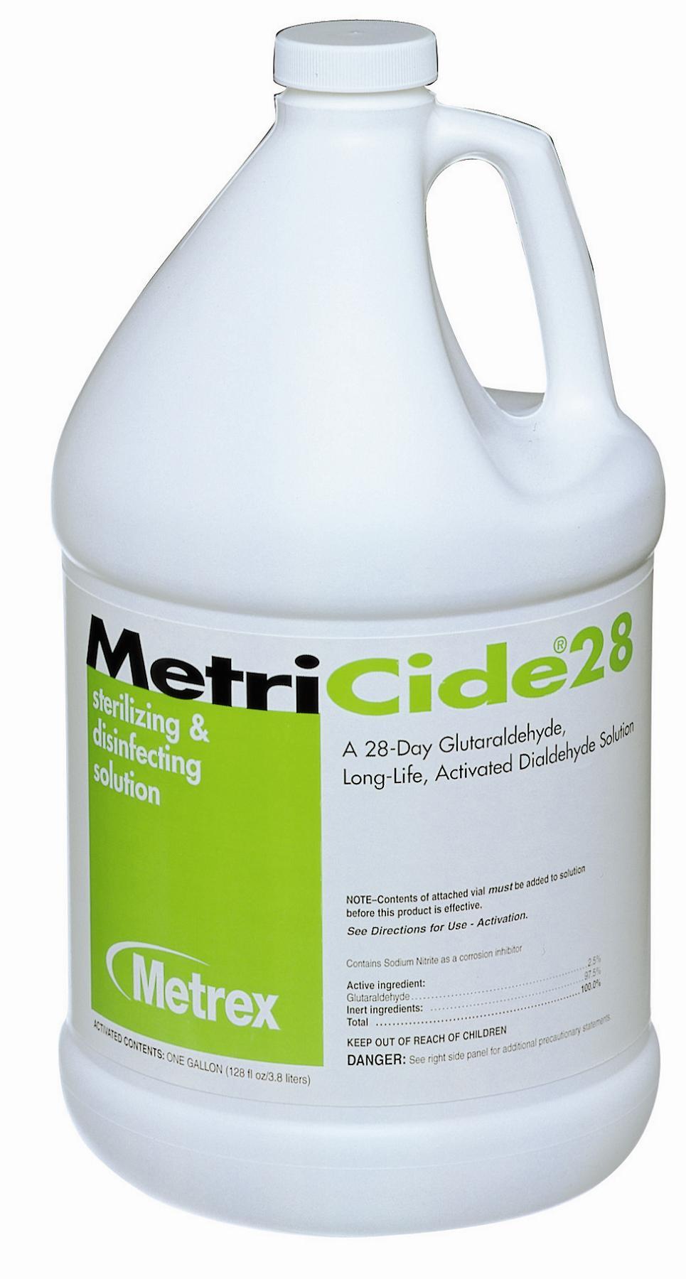 METRICIDE 28 STERILIZING & DISINFECTING SOLUTION, GAL 10-2800