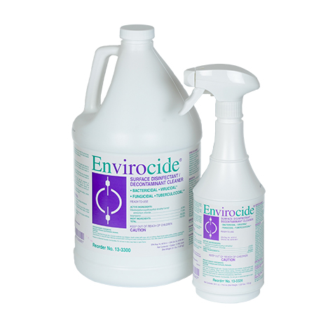 ENVIROCIDE DISINFECTANT CLEANER, 24OZ 13-3324
