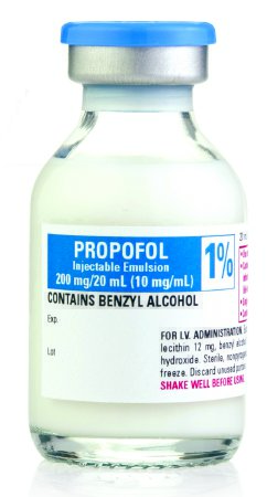 PROPOFOL INJ EMULSION (CONTAINS BENZYL ALCOHOL) 10MG/ML, (1000MG/100ML) SDV, 10 X 100ML NDC 00409469924 NON-RETURNABLE