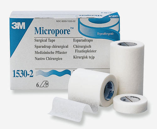 3M MICROPORE PAPER TAPE 1 X 10YDS, 12 BX 1530-1