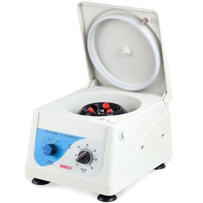 UNICO CENTRIFUGE LX, VARIABLE SPEED 300-4,000 RPM, 30MIN. TIMER, 6 PLACE ROTOR, 6X10ML OR 3X15ML CAP, 110V C856 NON-RETURNABLE