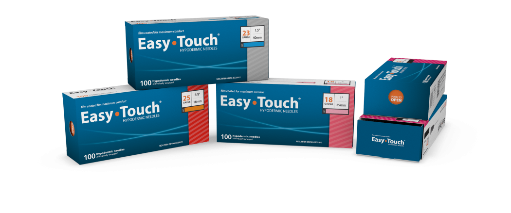 EASY TOUCH 16G X 1 1/2 NEEDLES, 100 BX 801607