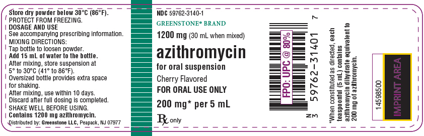 AZITHROMYCIN ORAL SUSP 200MG 5ML, 30ML NDC 70710146002 NON-RETURNABLE
