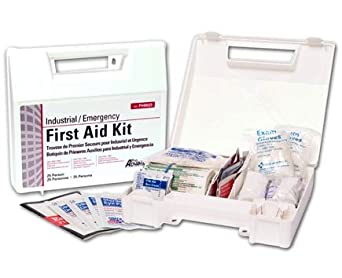FIRST AID KIT, 25 PERSONS, 158 PIECES P440025