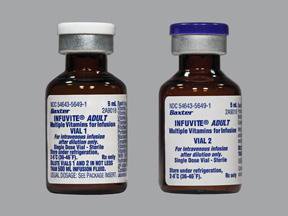 MULTIVITAMINS FOR INFUSION KIT - COMPREHENSIVE INTRAVEOUS MULTIVITAMIN FORMULATION 5 PATIENT PACKAGE