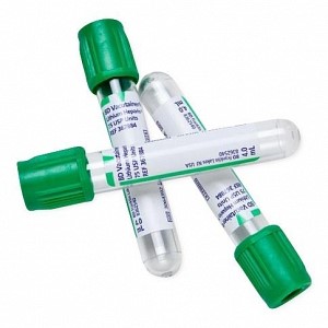 BD 6ML GREEN VACUTAINER PLASTIC TUBES, HEMOGARD CLOSURE, 13MM X 100MM, PAPER LABEL, SODIUM HEPARIN, 100 BX 367878 NON-RETURNABLE - Image 2