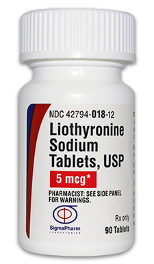 LIOTHYRONINE TAB 5MCG, 90 BTL NDC 42794001812 NON-RETURNABLE - Image 2