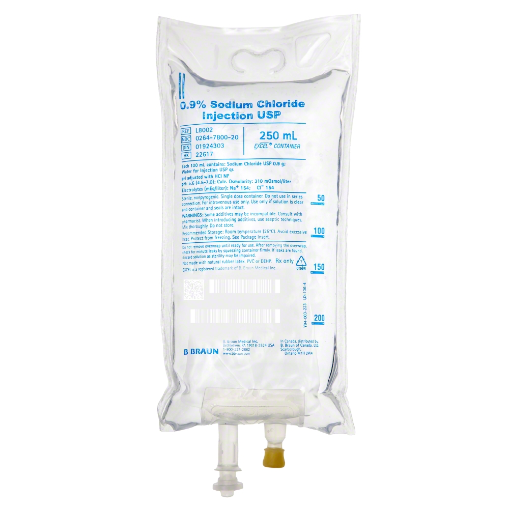 0.9% SODIUM CHLORIDE INJECTION USP B BRAUN - Image 2
