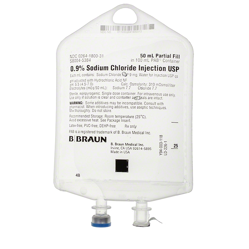 0.9% SODIUM CHLORIDE INJECTION USP B BRAUN - Image 5