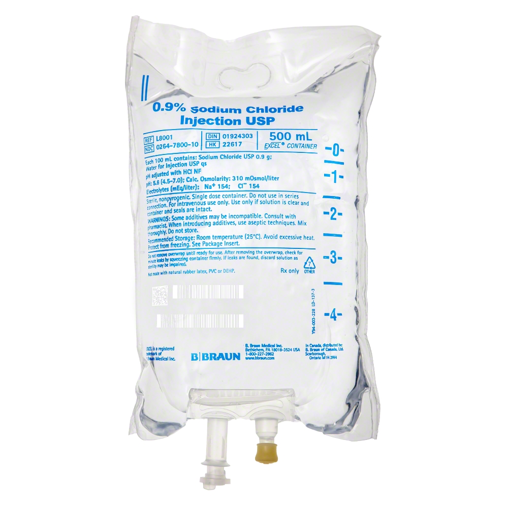 0.9% SODIUM CHLORIDE INJECTION USP B BRAUN - Image 3