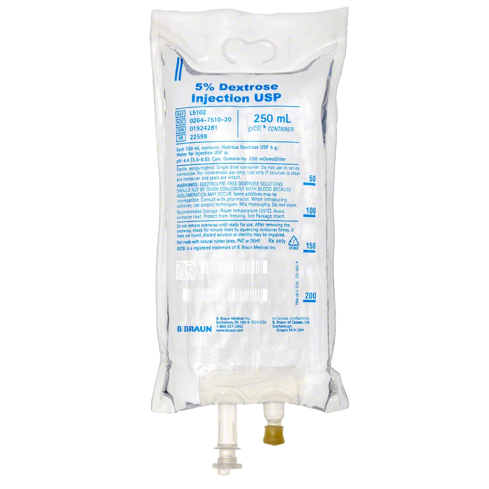 5% DEXTROSE INJECTION (D5W) USP B BRAUN - Image 3