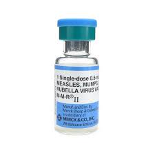 MMR II, MEASLES, MUMPS, RUBELLA VACCINE, PRESERVATIVE FREE, 10X0.5ML NDC 00006468100 NON-RETURNABLE SHIP IN ICE - Image 2